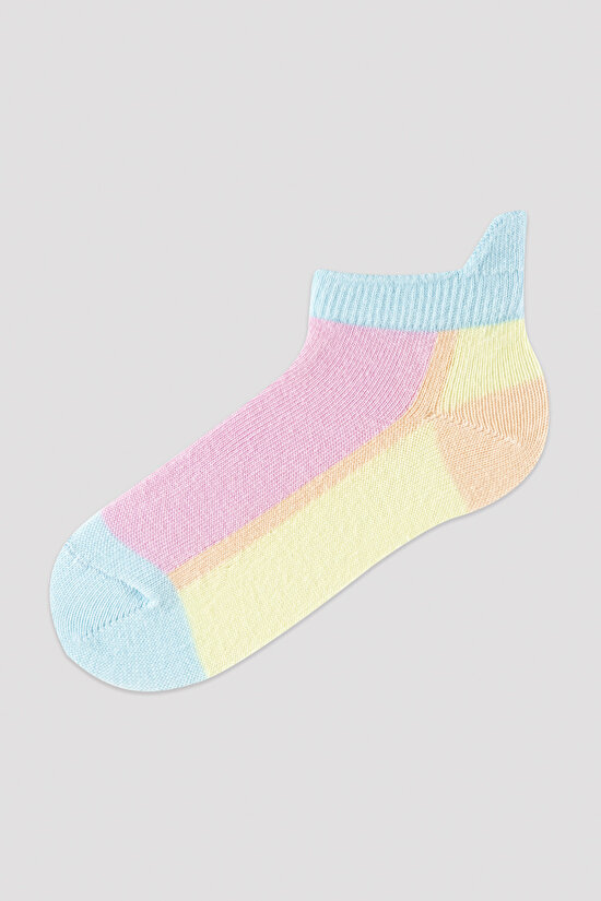 Girls Soft Basic 3in1 Liner Socks - 3