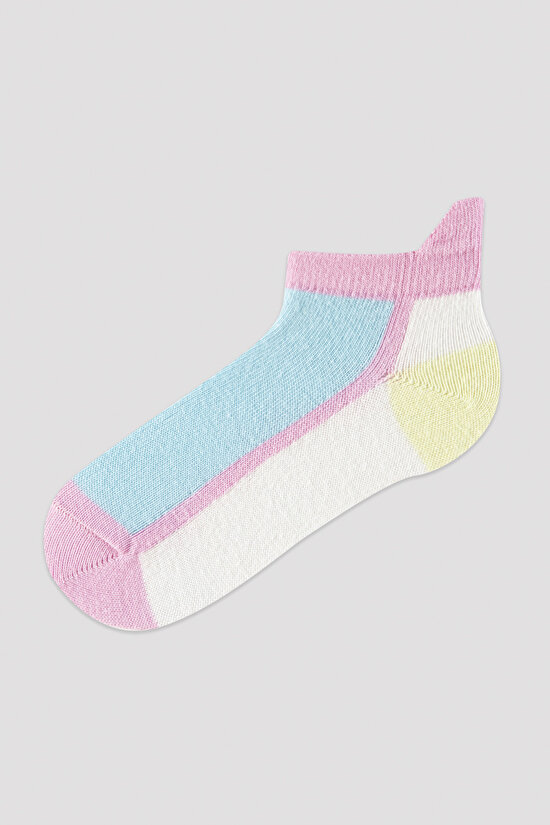 Girls Soft Basic 3in1 Liner Socks - 4