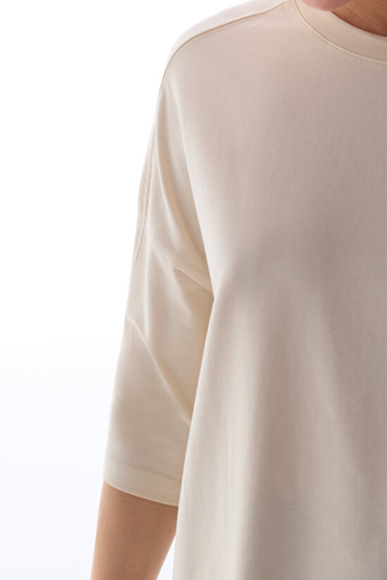 Stone Cotton Oversize T Shirt - 6