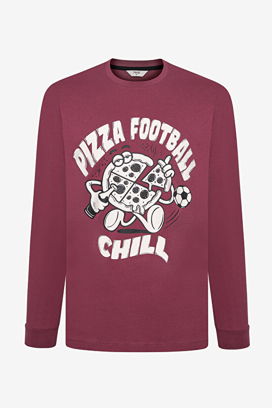 Chill Çok Renkli Pantolon Pijama Takımı - 7