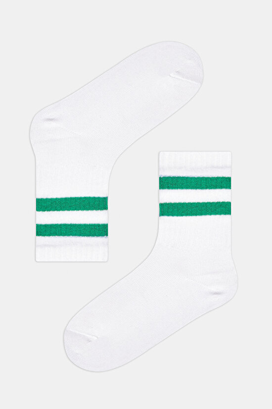 Boys Stripe  3in1 Tennis Socket Socks - 2