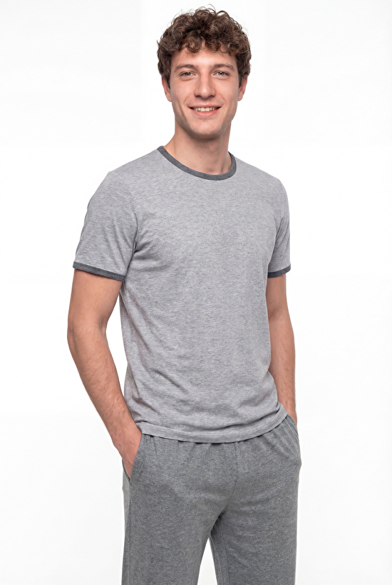 Erkek Renkli Urban Track Pijama Takımı - 4