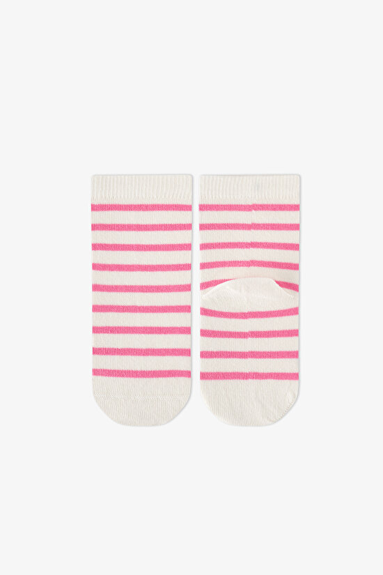 Girls' Unicorn Dreamland Cotton 4 Pack Ankle Socks - 3