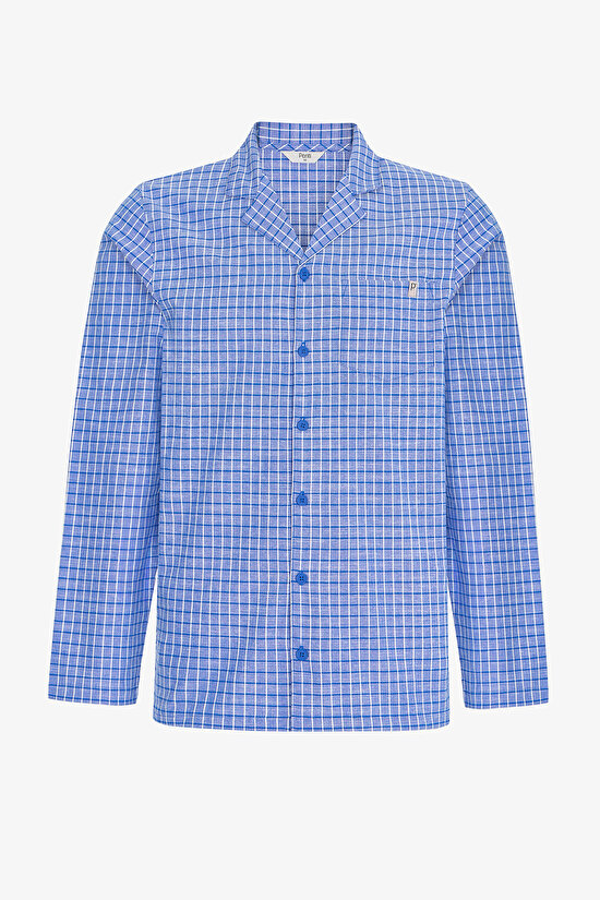 Erkek Renkli Blue Cabin Pijama Takımı - 2