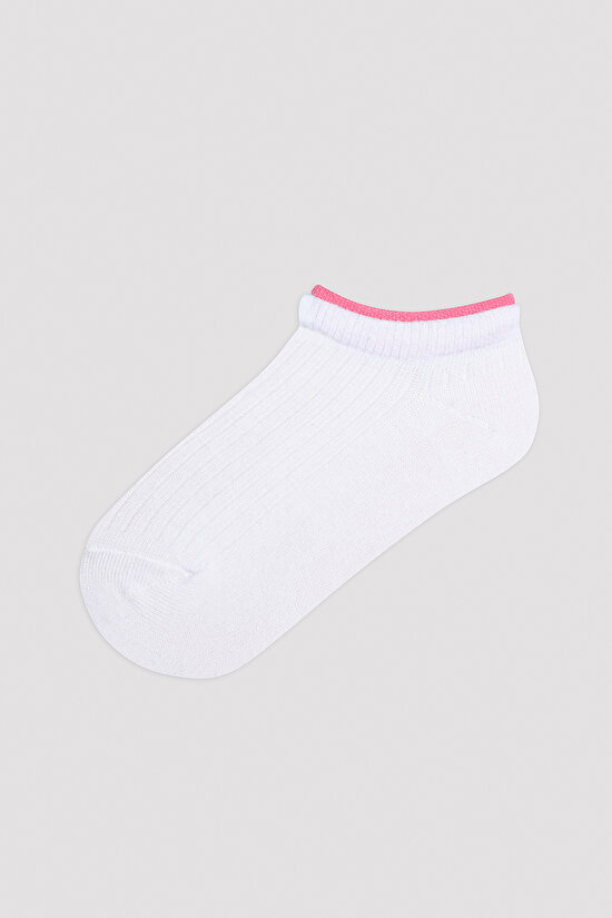 Girls Thin Striped 4in1 Liner Socks - 2