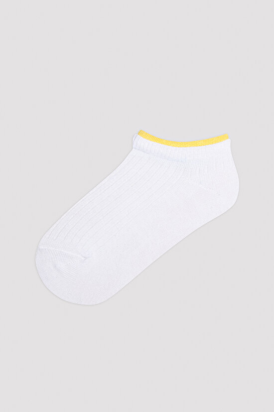 Girls Thin Striped 4in1 Liner Socks - 4
