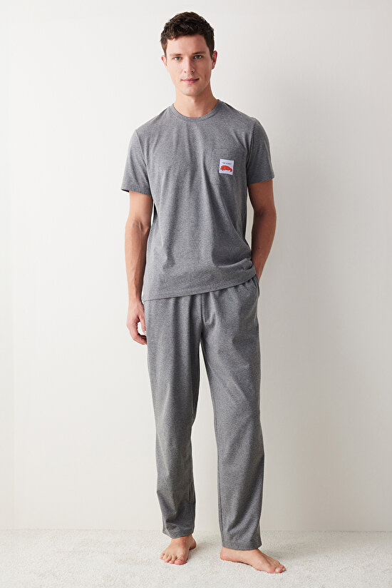 Fox Antrasit Pijama Takımı - 2