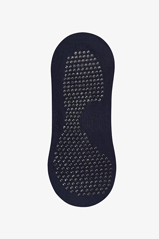 Navy Cross Cotton Ballerina Socks - 3