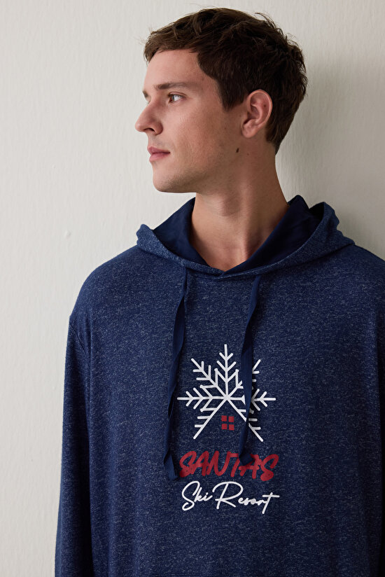 Man Oversize Ski Jogger Pajama Set - 2