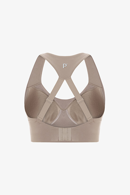 Bej A-Line Spor Sütyeni - 2
