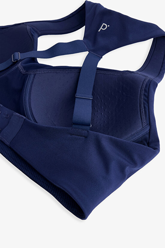 Navy A Line Sports Bra - 7