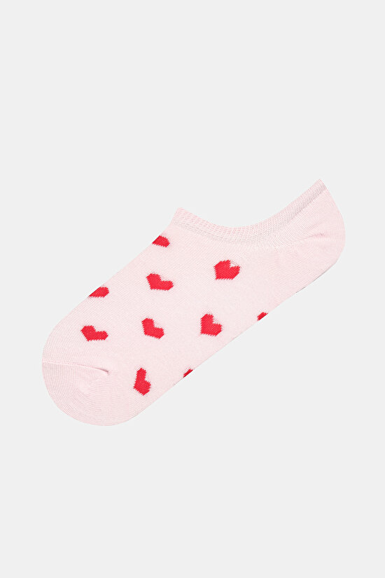 Red Heart 3in1 Sneaker Socks - 2