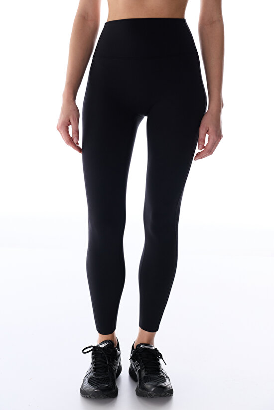 Black Heart Shaping Leggings - 3
