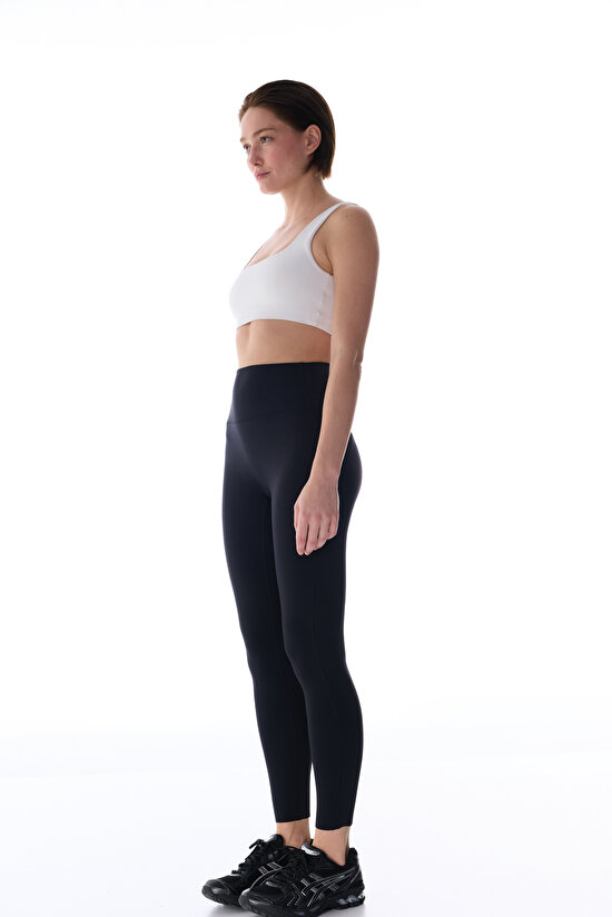 Black Heart Shaping Leggings - 6