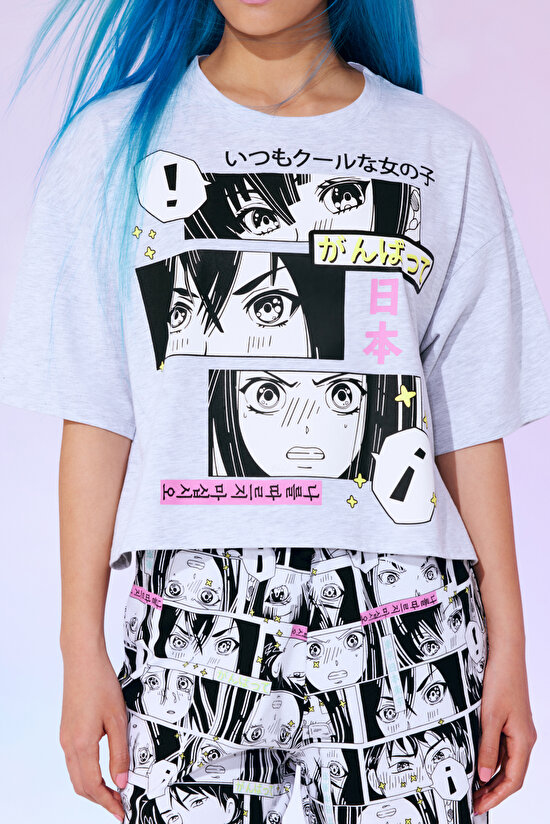 Active Anime Printed Tshirt-Anime Collection - 2