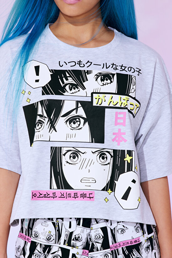 Active Anime Printed Tshirt-Anime Collection - 3