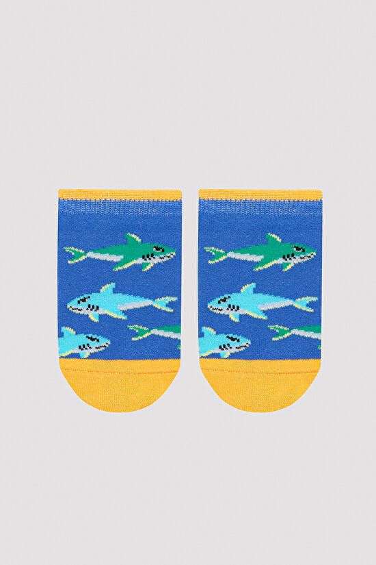 Erkek Çocuk Deep Sea 4lü Patik Çorap - 3