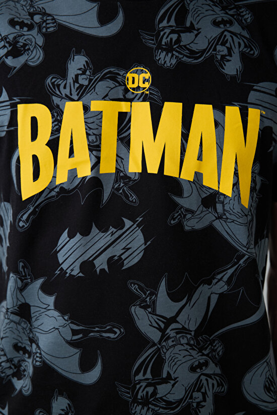 Batman Çok Renkli Pantolonlu Pijama Takımı - 3