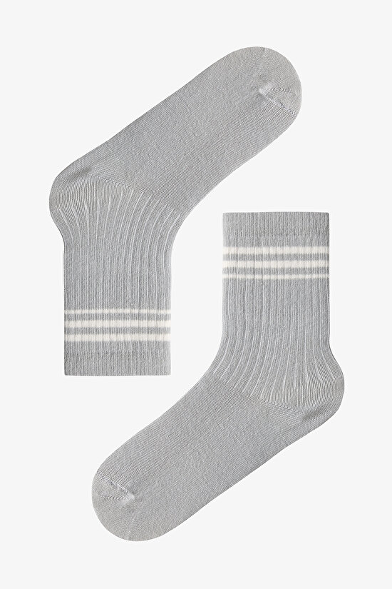 Mavi Erkek Çocuk Zen Stripes 4'lü Soket Çorap - 2