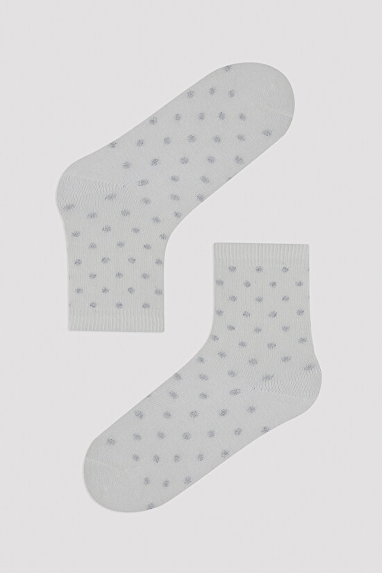 Kız Çocuk Çoklu Desen 4 lü Soket Çorap - 5