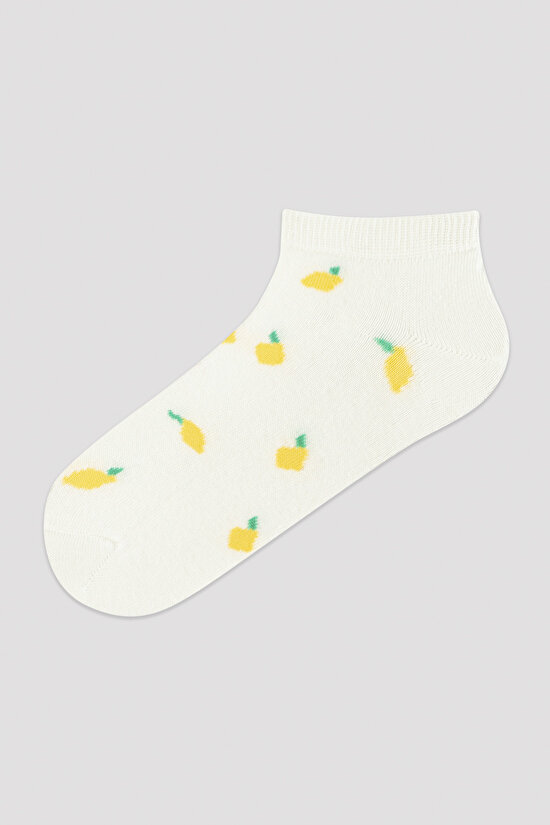 Girls Lemon 3in1 Liner Socks - 2