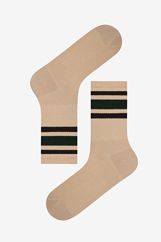 Man Thick Line 3in1 Multi Colour Socket Socks Man Thick Line 3in1 Multi Colour Socket Socks - 3