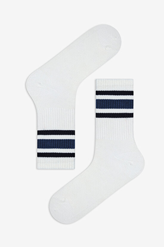 Man Thick Line 3in1 Multi Colour Socket Socks Man Thick Line 3in1 Multi Colour Socket Socks - 4