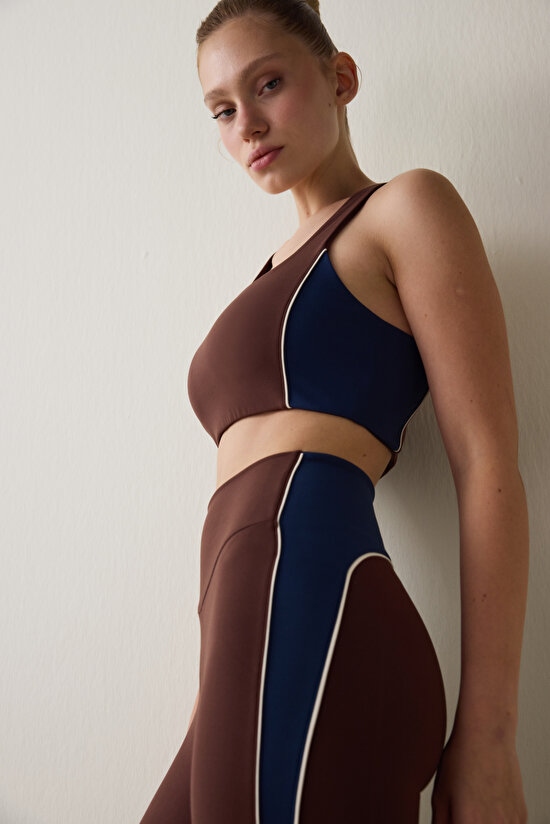 Kahverengi Orta Destek Join Spor Sütyeni Kahverengi Orta Destek Join Spor Sütyeni - 3