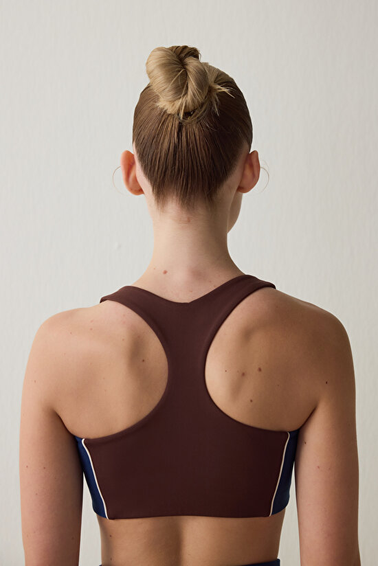 Kahverengi Orta Destek Join Spor Sütyeni Kahverengi Orta Destek Join Spor Sütyeni - 7