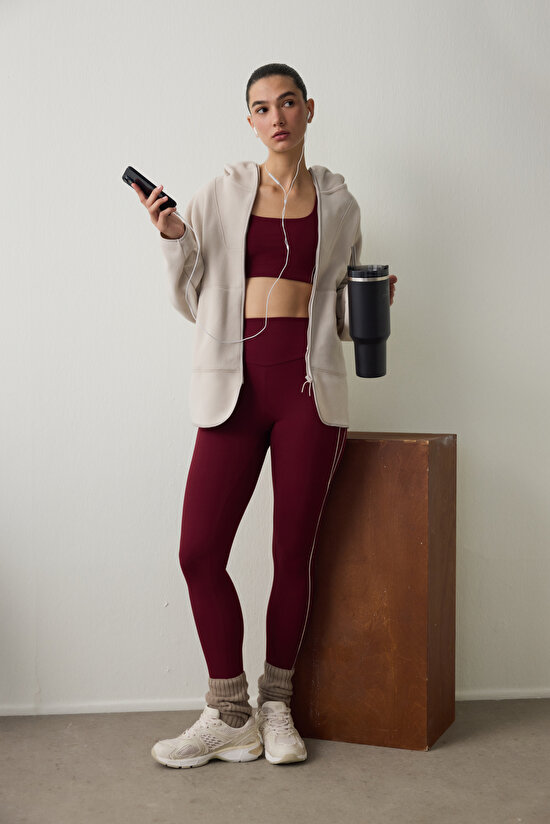 Bordo Orta Destek Join Spor Sütyeni Bordo Orta Destek Join Spor Sütyeni - 7