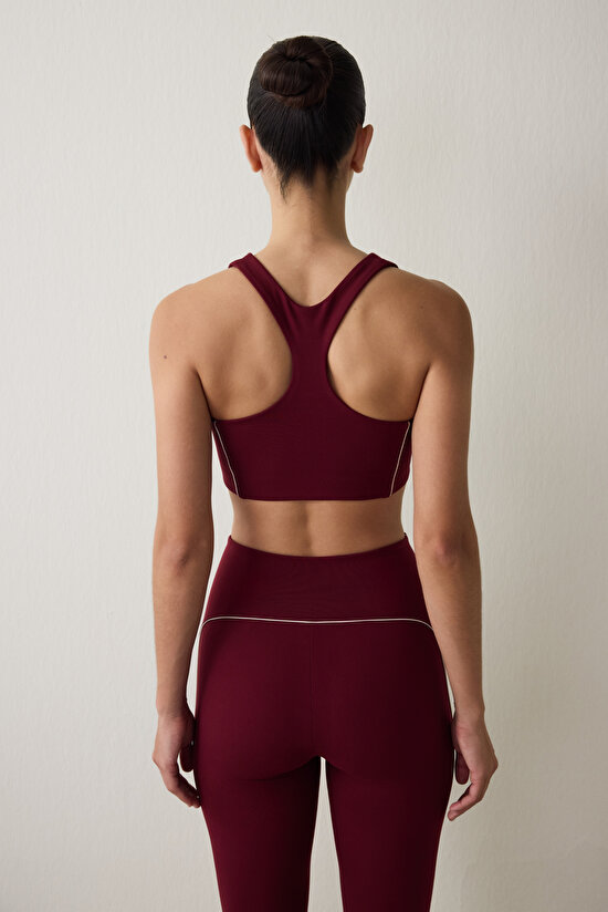 Bordo Orta Destek Join Spor Sütyeni Bordo Orta Destek Join Spor Sütyeni - 8