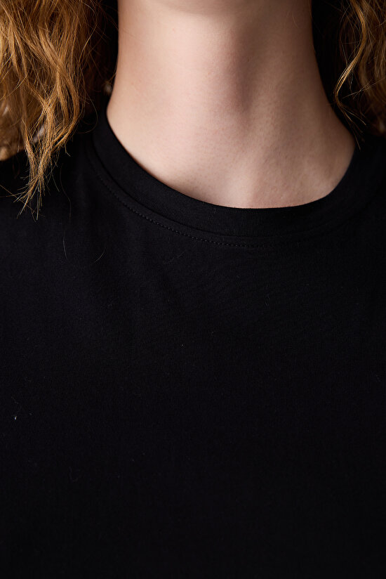 Oversize Black T-Shirt - 5