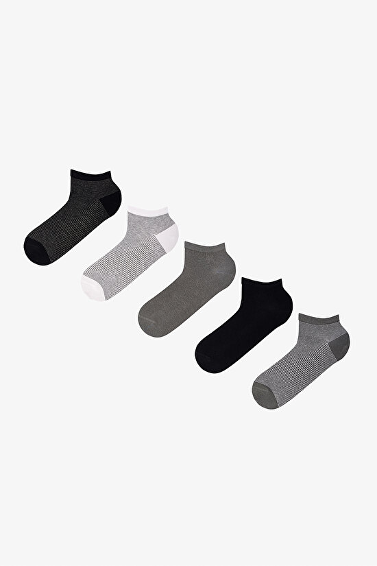 Man Multicolor Grey Stripes - 1