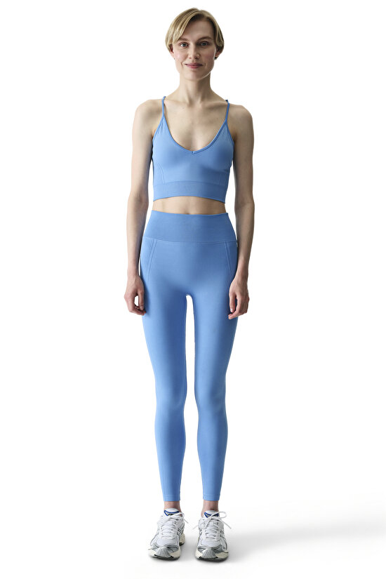 Mavi Textured Seamless Sütyen - 4