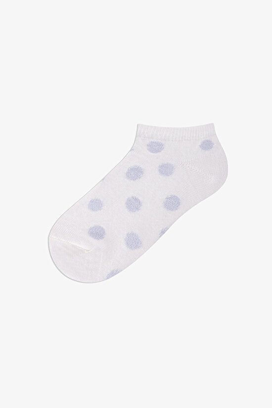 Renkli Kız Çocuk Peony Colors 4 'lü Patik Çorap - 3