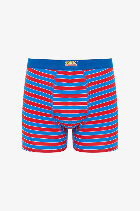Erkek Pamuklu Lic-Sonic 2li Çok Renkli Boxer Külot Erkek Pamuklu Lic-Sonic 2li Çok Renkli Boxer Külot - 3