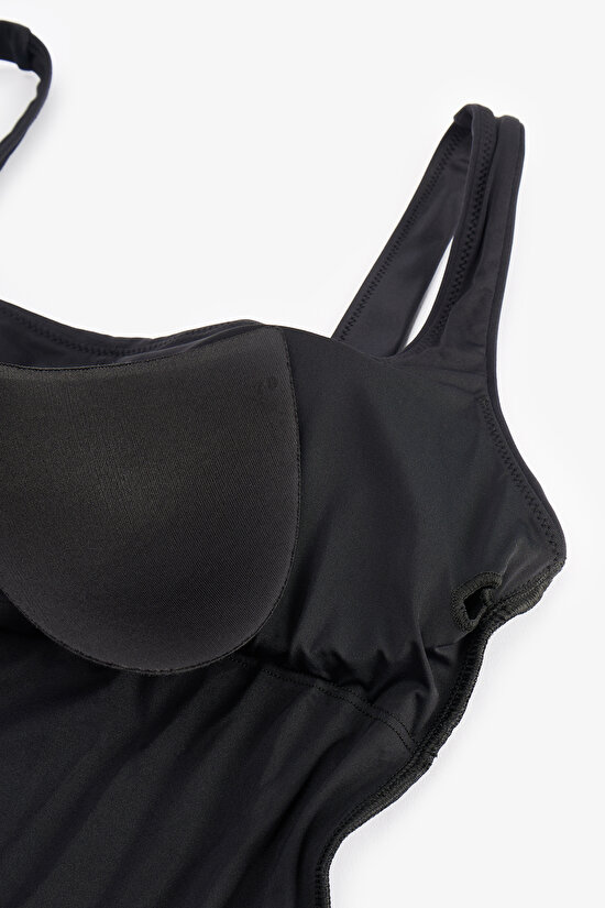 Siyah Neck Opening Mayo - 7