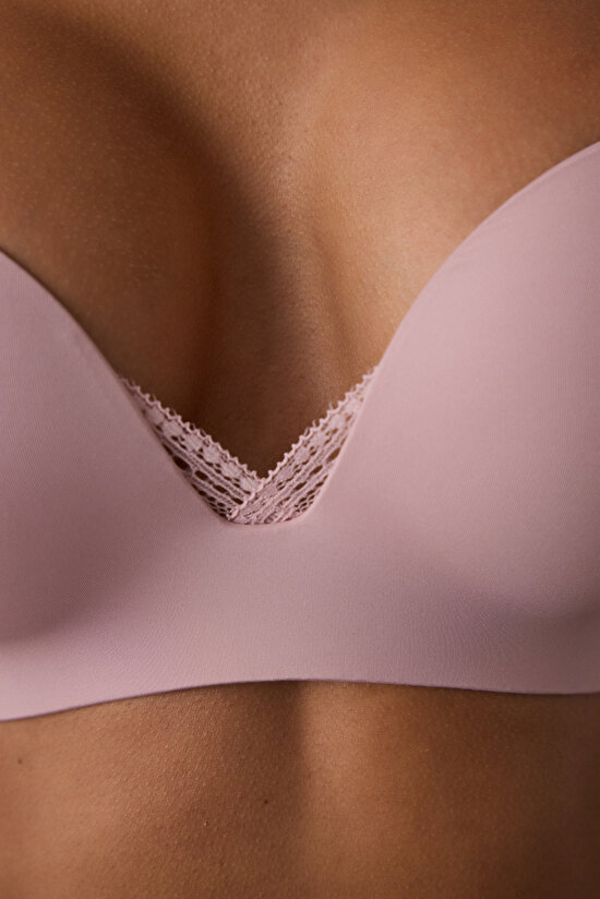 Kirli Pembe Eliza Balensiz Push Up Sütyen - 4
