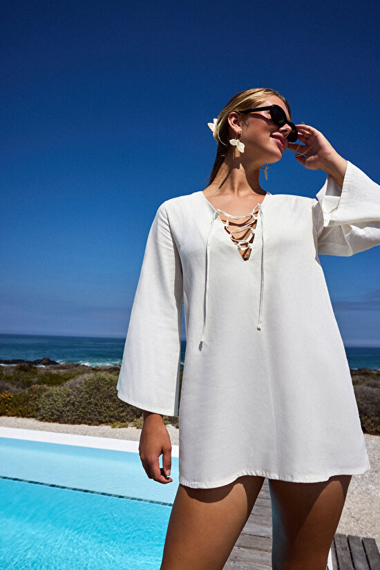 White Liza Dress - 1