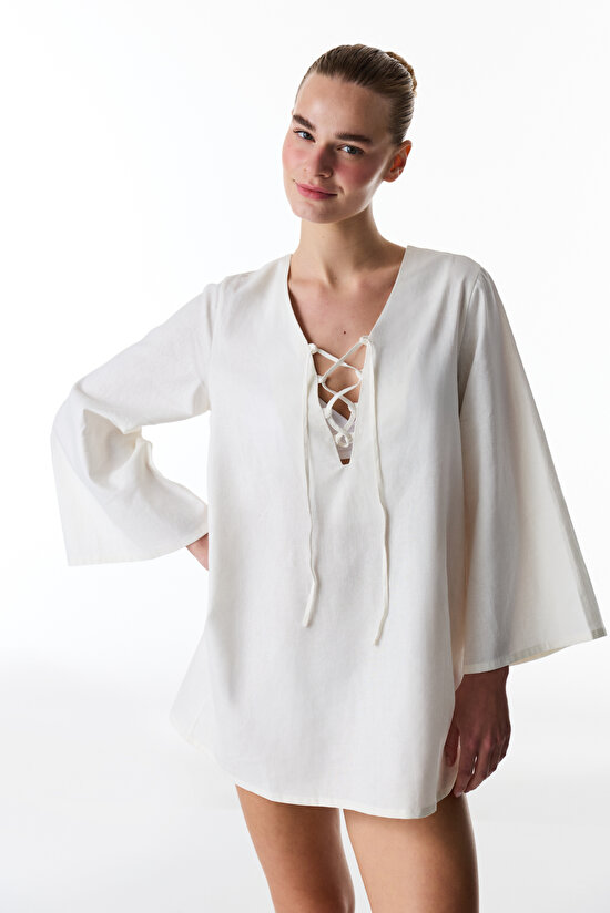 White Liza Dress - 2