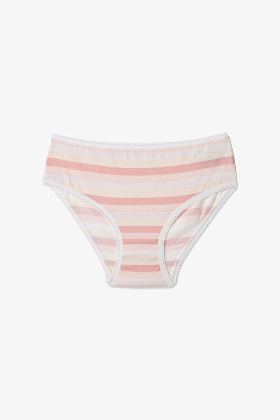 Girls Fairy Striped Normal Waist 3-Pack Panties Girls Fairy Striped Normal Waist 3-Pack Panties - 5