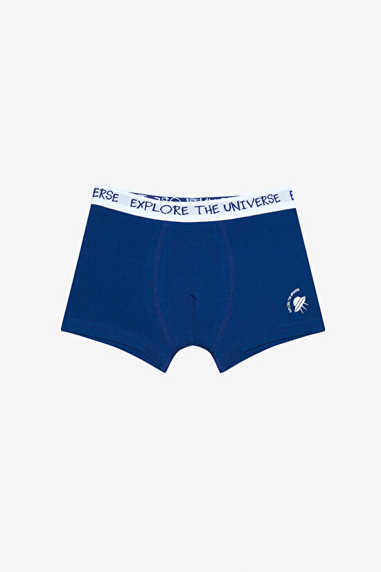 Erkek Çocuk Explore The Universe 2li Çok Renkli Boxer - 3