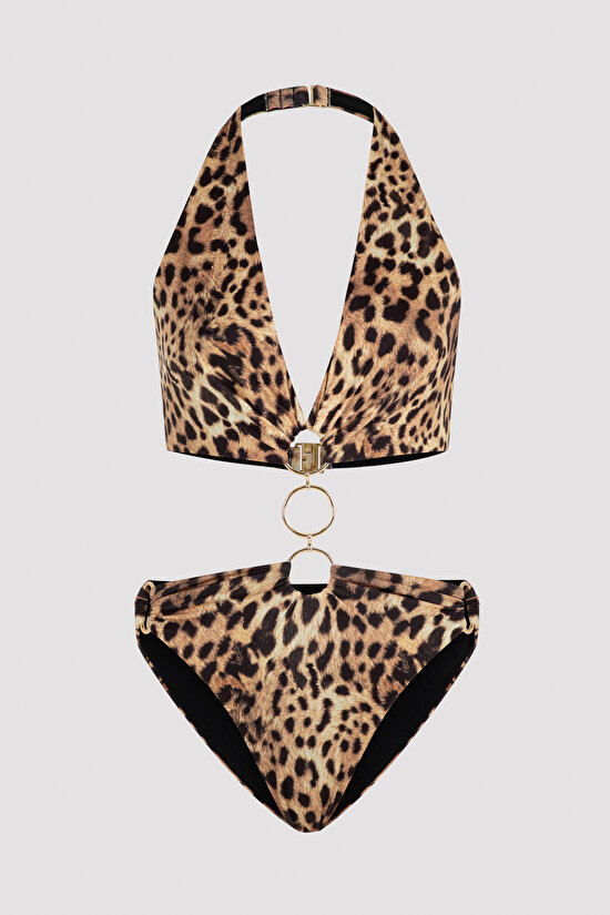 Multi Colour Puccini Monokini - 6