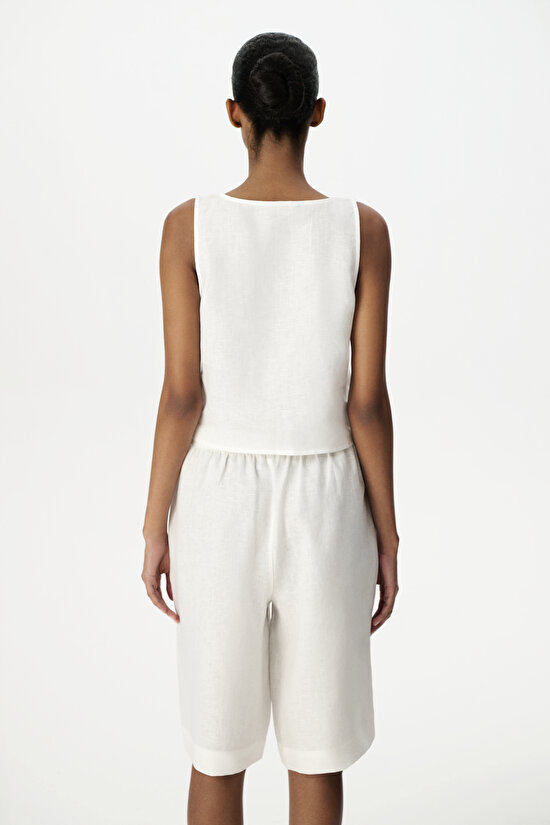 White Nina Top - 2