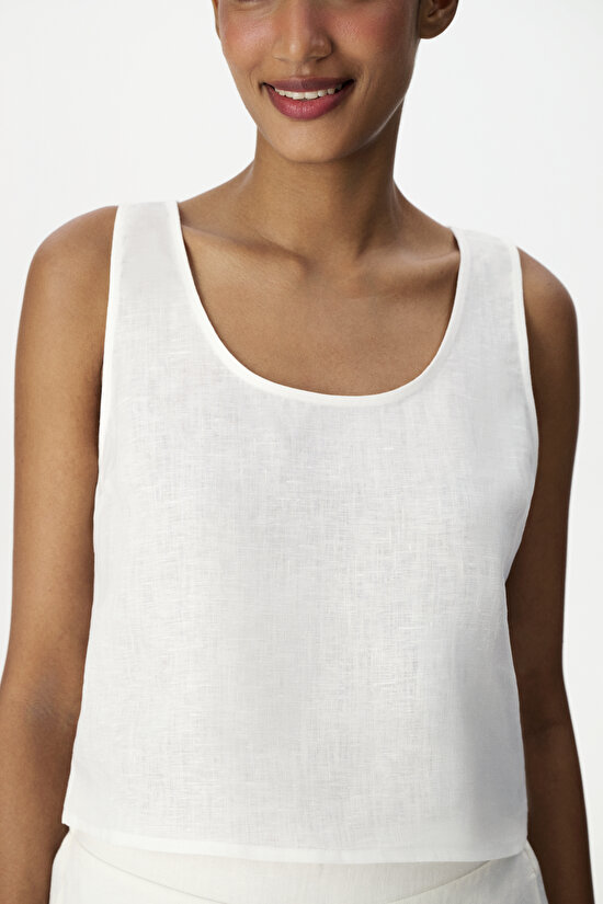 White Nina Top - 3