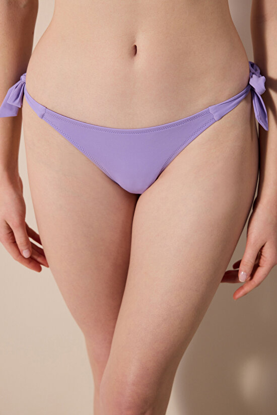 String Lilac Bikini Bottom - 1