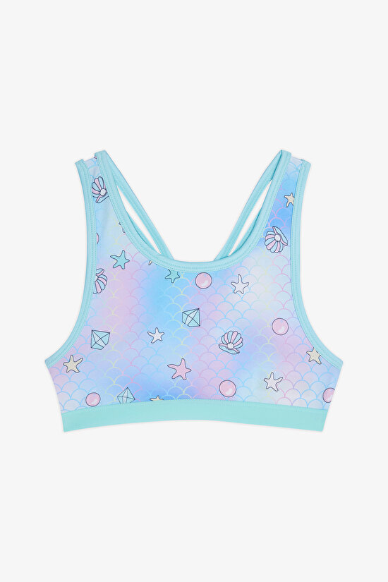 Kız Çocuk Shell Çok Renkli 2li Spor Üst - 3