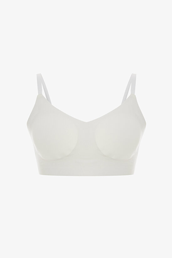 24 Saat İz Bırakmayan Kırık Beyaz Bralet - 6