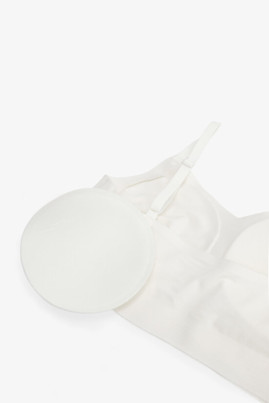 24 Saat İz Bırakmayan Kırık Beyaz Bralet - 7