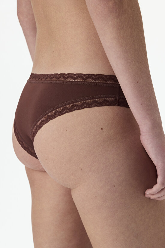Brown Easy Trim Brazilian Briefs - 2
